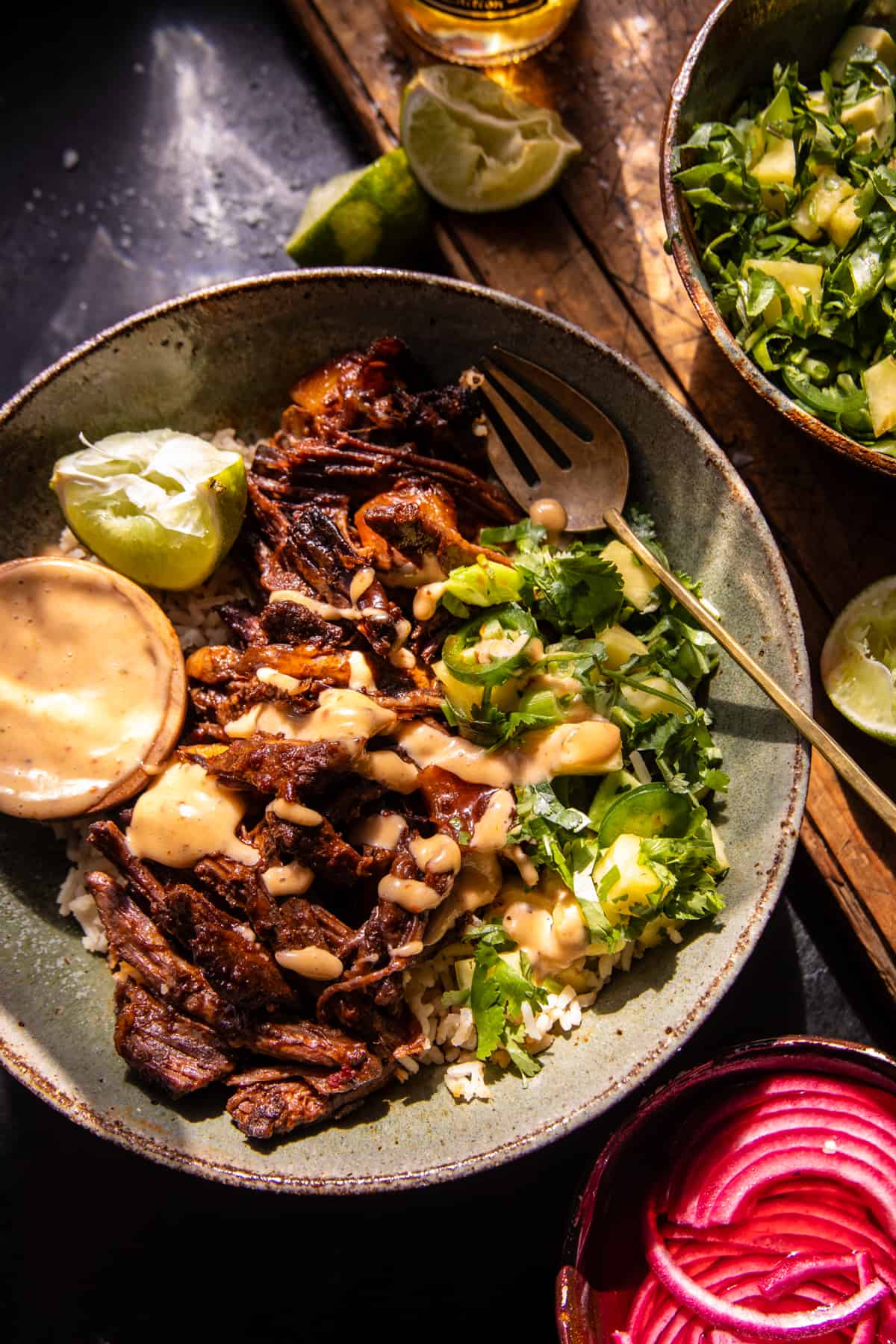 Crockpot-Chipotle-Pineapple-Pot-Roast-Bowls-1 image